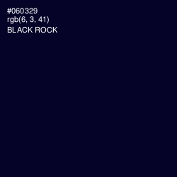 #060329 - Black Rock Color Image